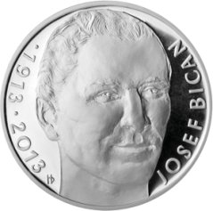 Silver coin 200 CZK Josef Bican | 2013 | Proof