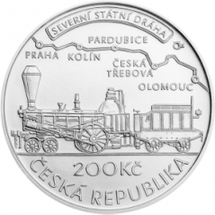 Strieborná minca 200 Kč Jan Perner | 2015 | Standard