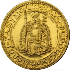 Zlatá minca Svatováclavský 1 Dukát | 1929