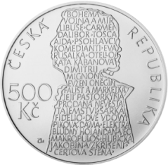 Strieborná minca 500 Kč Beno Blachut | 2013 | Standard