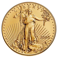 Zlatá investičná minca American Eagle 1/2 Oz