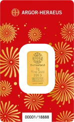 5g Gold Bar | Year Of The Horse | Argor-Heraeus | 2026