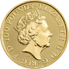 Gold coin Yale of Beaufort 1 Oz | Tudor Beasts | 2023