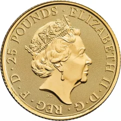 Gold coin Lion 1/4 Oz | Queens Beasts | 2016