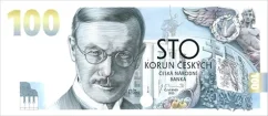 100 Kč commemorative banknote for the establishment of the Czechoslovak currency | 2026 | Vilém Pospíšil