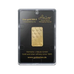 20g Gold Bar | Heimerle + Meule