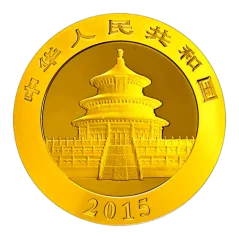Złota moneta Chińska Panda 1/2 Oz