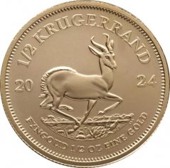 Zlatá investiční mince Krugerrand 1/2 Oz | 2024