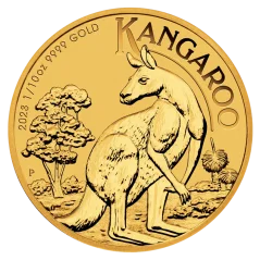 Zlatá investičná minca Kangaroo 1/10 Oz