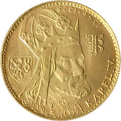 Zlatá minca 1 Dukát | 1979 | 600. výročie úmrtia Karola IV.