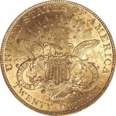 Zlatá mince 20 Dollar American Double Eagle | Liberty Head | 1888