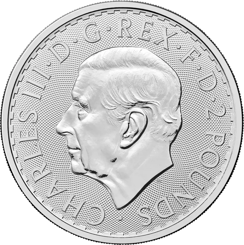 Stříbrná investiční mince Britannia 1 Oz | Charles III | 2026