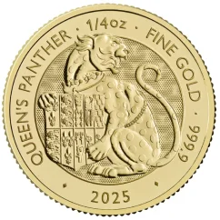 Złota moneta Panther 1/4 oz | Tudor Beasts | 2025