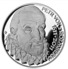 Stříbrná mince 200 Kč Petr Vok z Rožmberka | 2011 | Proof