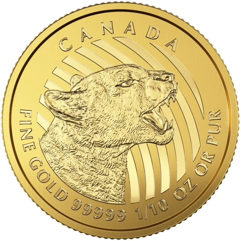 Growling Cougar 1/10 uncia | Call of the Wild | 2016 | aranyérme