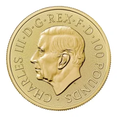Złota moneta Queen's Lion 1 Oz | Tudor Beasts | 2026