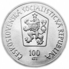 Stříbrná mince 100 Kčs Matej Bel | 1984 | Proof