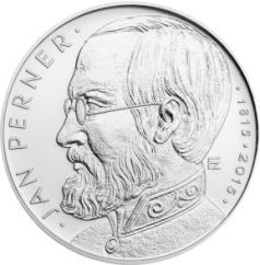 Silver coin 200 CZK Jan Perner | 2015 | Standard