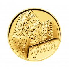 Gold coin 5000 CZK Hrad Buchlov | 2020 | Proof
