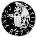 Stříbrná mince 200 Kč Akademie výtvarného umění v Praze | 1999 | Proof
