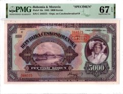 Banknote 5000 Korun | 1943 | EPQ 67
