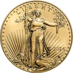 Zlatá investiční mince American Eagle 1/2 Oz | 2024