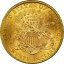 Zlatá mince 20 Dollar American Double Eagle | Liberty Head | 1878