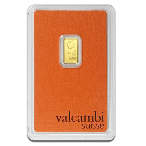 1g investiční zlatý slitek | Valcambi