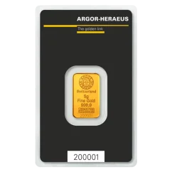 5g Gold Bar | Argor-Heraeus