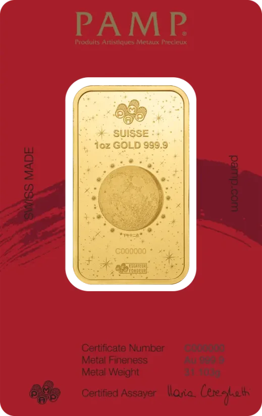 1 Uncja Złota Sztabka Rok Konia | 1000 Miles | PAMP | 2026