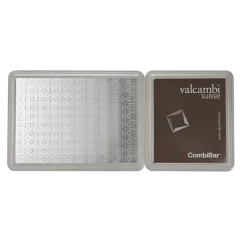 100 x 1g Valcambi | CombiBar® | ezüsttábla
