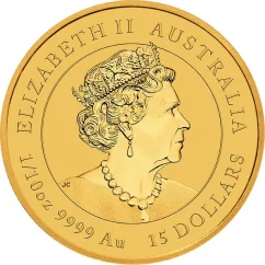 Gold coin Mouse 1/10 Oz | Lunar III | 2020