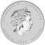 Stříbrná investiční mince Rok Kohouta 1 kg | Lunar II | 2017