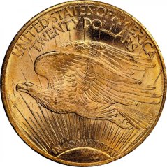 Gold coin 20 Dollar American Double Eagle | Saint Gaudens | 1916