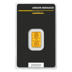 2g investičná zlatá tehlička | Argor-Heraeus