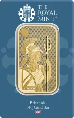 50g Gold Bar | The Royal Mint | Britannia