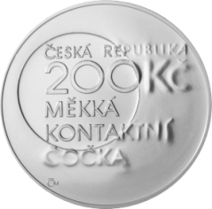 Stříbrná mince 200 Kč Otto Wichterle | 2013 | Standard