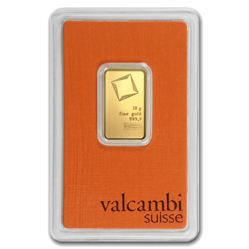 10g Gold Bar | Valcambi