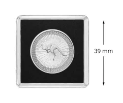 Čtvercová kapsle | 39 mm | Balíček 10ks