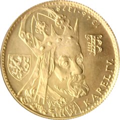 Zlatá minca 1 Dukát | 1980 | 600. výročie úmrtia Karola IV.