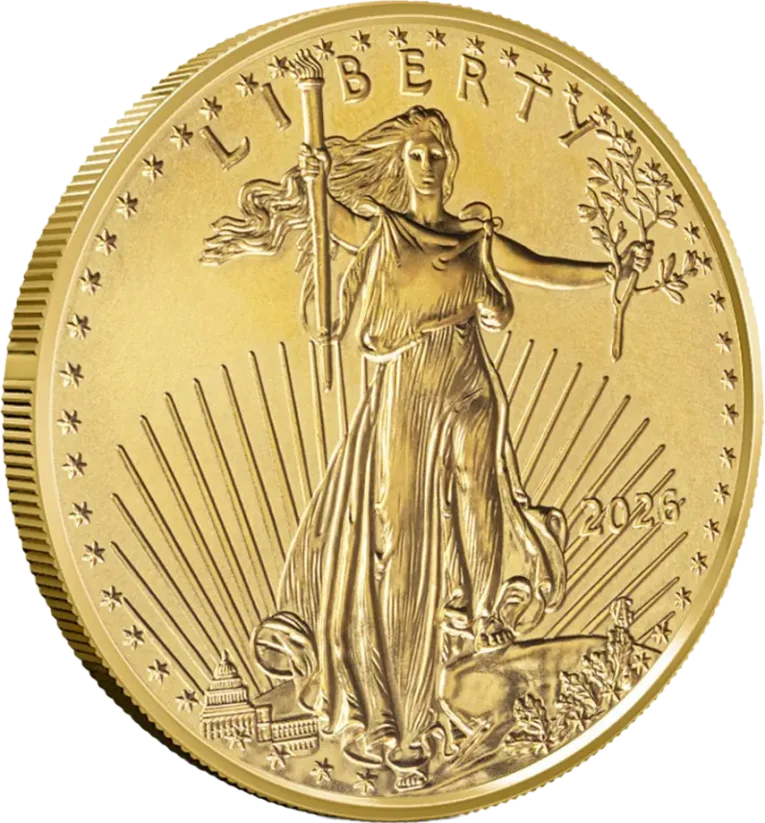 Zlatá investiční mince American Eagle 1 Oz | 2026