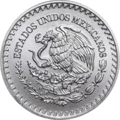 Mexiko Libertad 1/10 uncia | ezüstérme