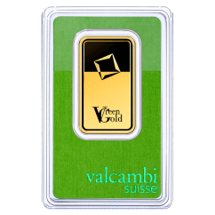 31,1g Gold Bar | Valcambi | Green Gold