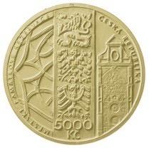 Gold coin 5000 CZK Město Olomouc | 2024 | Proof