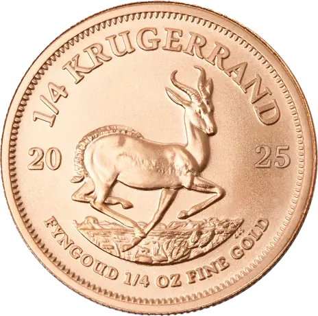 Zlatá investiční mince Krugerrand 1/4 Oz | 2025