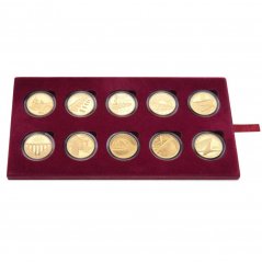 Set of 10 gold coins Mosty | 2011 - 2015 | Proof