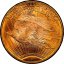 Gold coin 20 Dollar American Double Eagle | Saint Gaudens | 1923