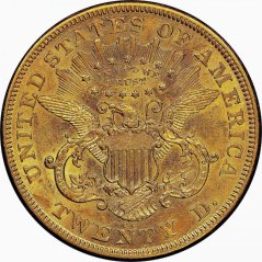 Gold coin 20 Dollar American Double Eagle | Liberty Head | 1873