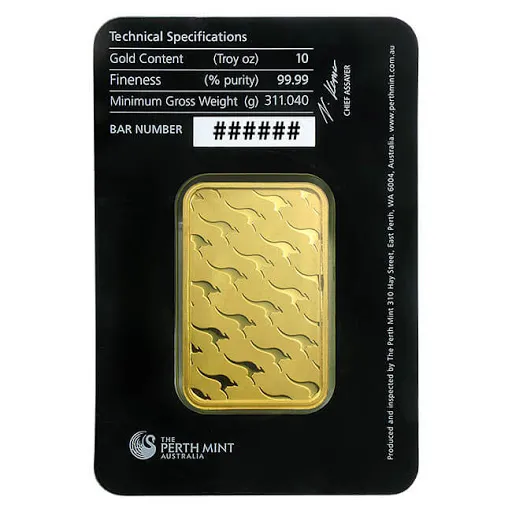 311g investiční zlatý slitek | Perth Mint
