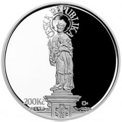 Stříbrná mince 200 Kč Jan Brokoff | 2018 | Proof
